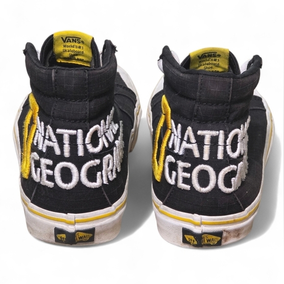 Vans x National Geographic Sk8-Hi High-Top Sneakers - Men's 9/Women 10.5 - Picture 3 of 7